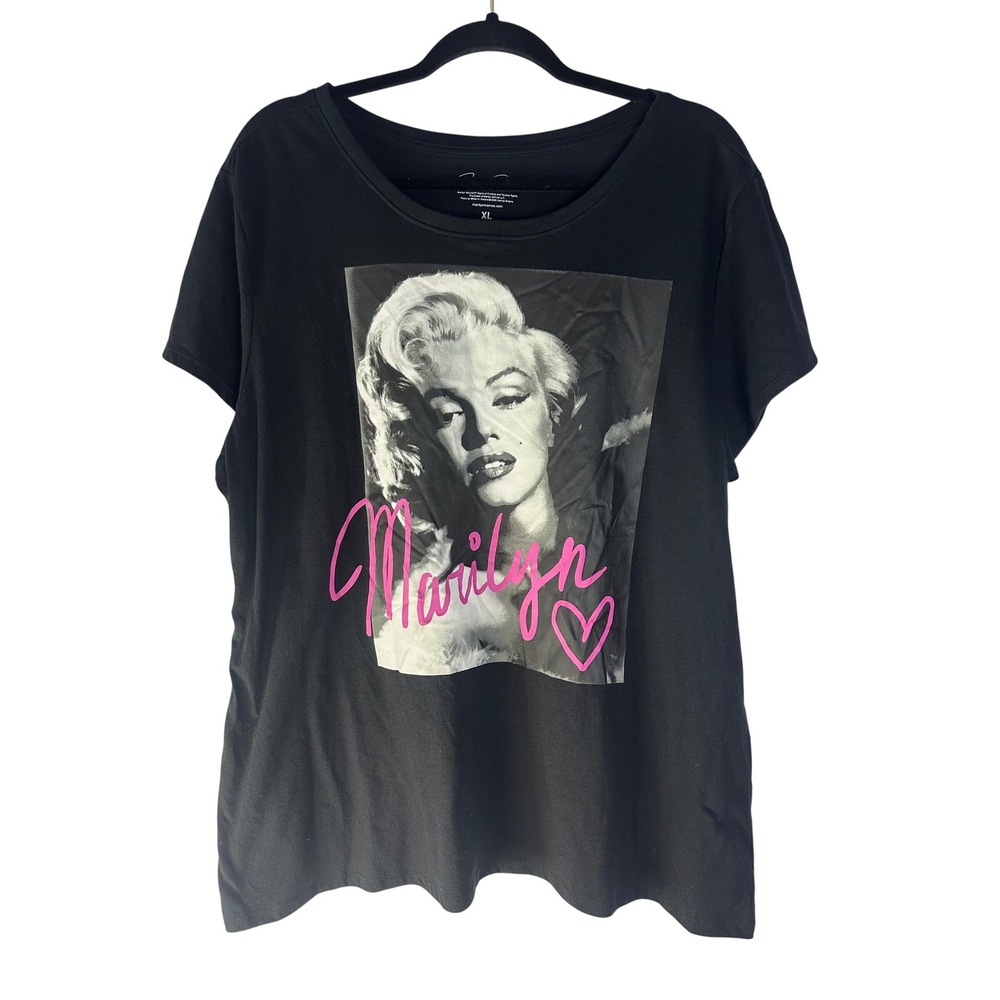 Marilyn Monroe black Graphic Shirt Size XL